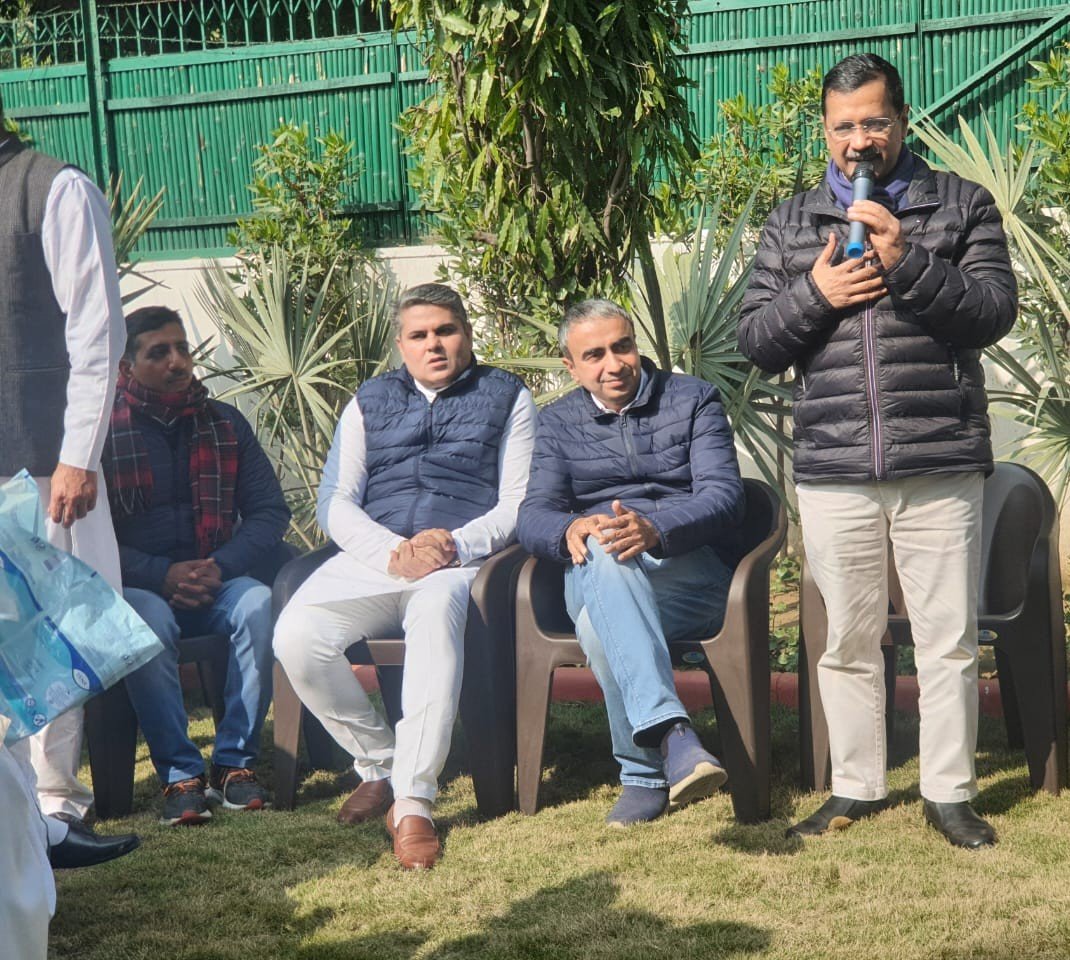 Arvind Kejriwal Garden Address